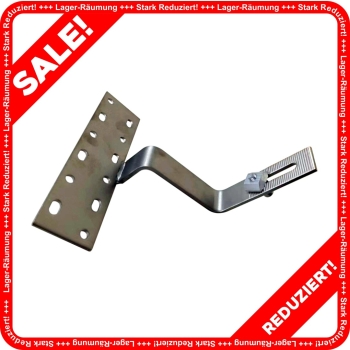 Dachschienen - Halter Edelstahl No.1 für Schindeldach Dachschienen - Halter Edelstahl No.1 für Schindeldach